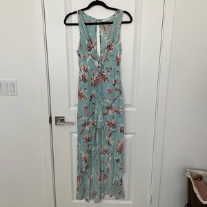 LUSH Size XS Floral High Low Dress